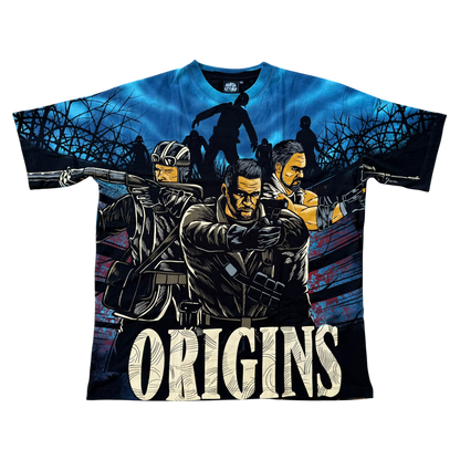 Origins Zombies All Over Print AOP T-Shirt