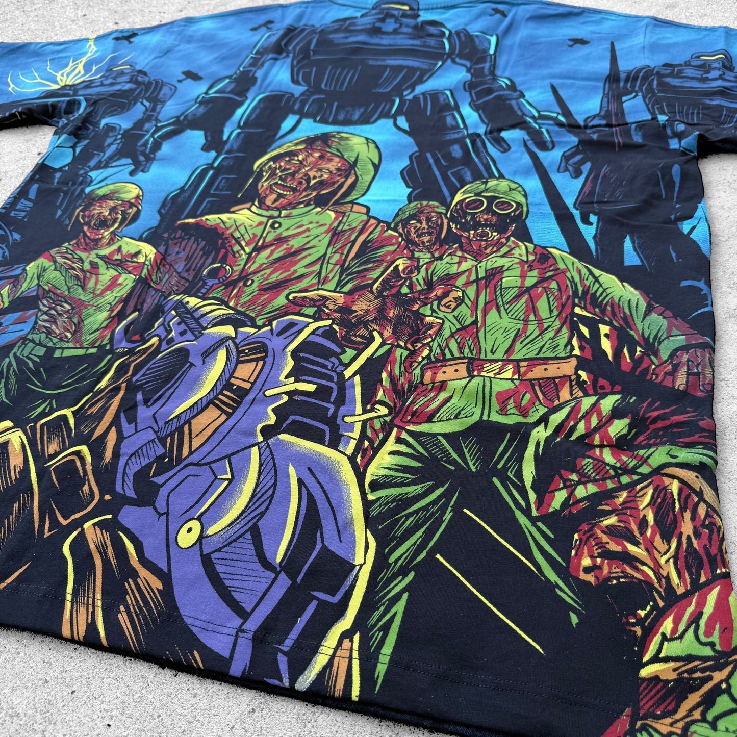 Origins Zombies All Over Print AOP T-Shirt